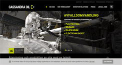 Desktop Screenshot of cassandraoil.se