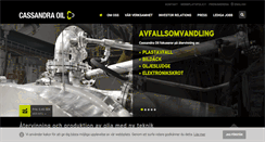 Desktop Screenshot of cassandraoil.com